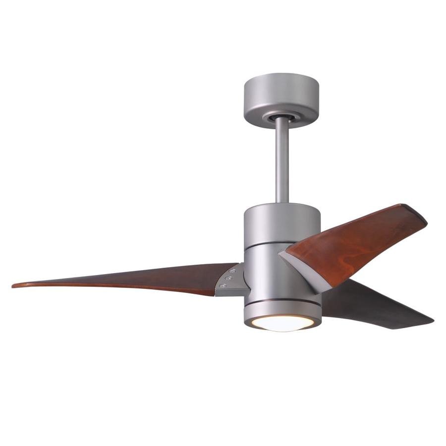 Matthews Fan Company Super Janet 42 In Brushed Nickel Led Indoor