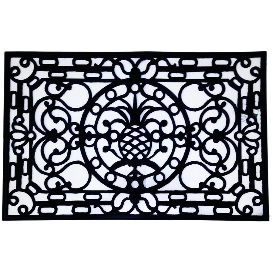 Imports Decor Outdoor Indoor Doormat Brown Rectangular Door