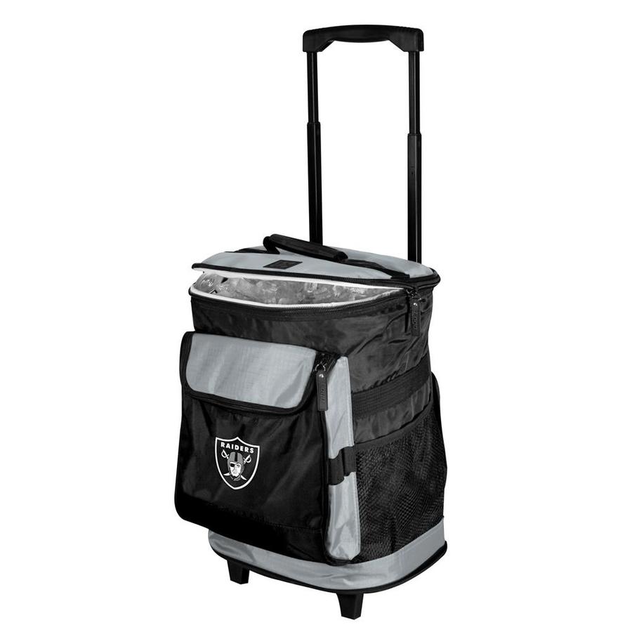 Logo Brands Oakland Raiders 5-Gallon Wheeled Polyester Backpack Cooler ...