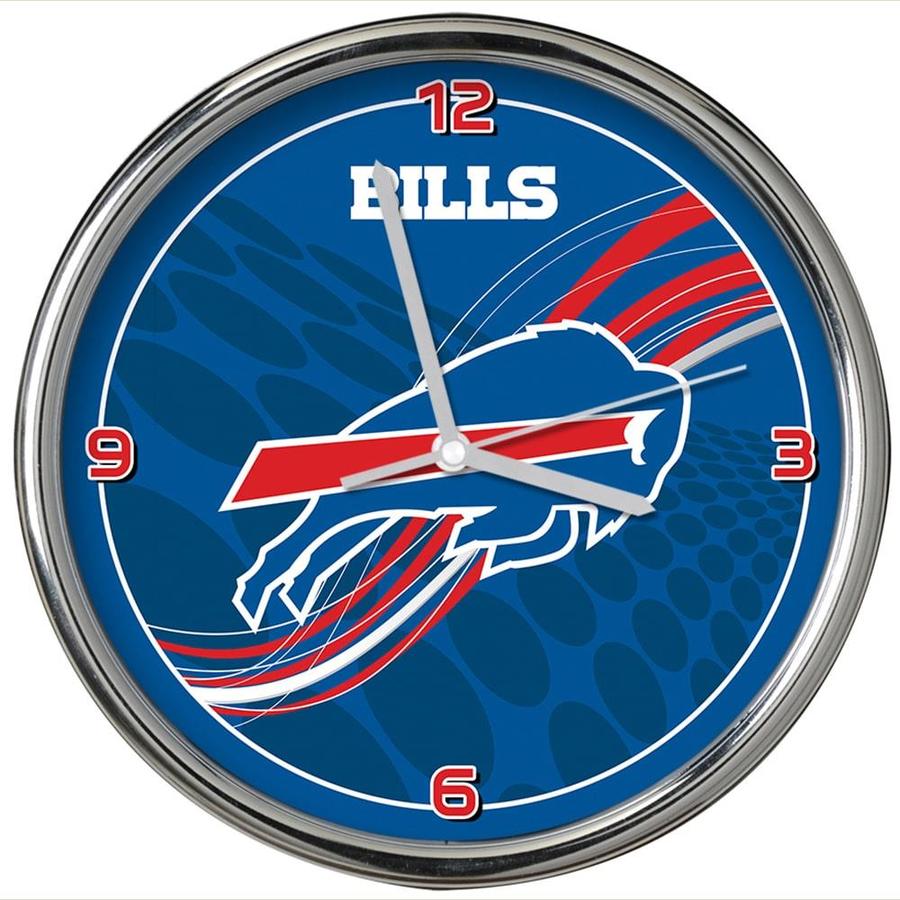 The Memory Company Buffalo Bills 12-in Dynamic Chrome Clock in the ...