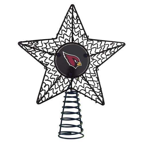 Arizona cardinals christmas tree topper