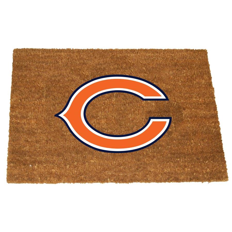 The Memory Company Chicago Bears Brown Rectangular Door Mat