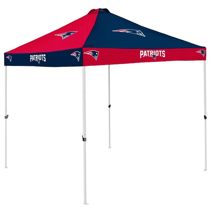 Logo Brands 9ft L Square New England Patriots PopUp Canopy in the Canopies department at