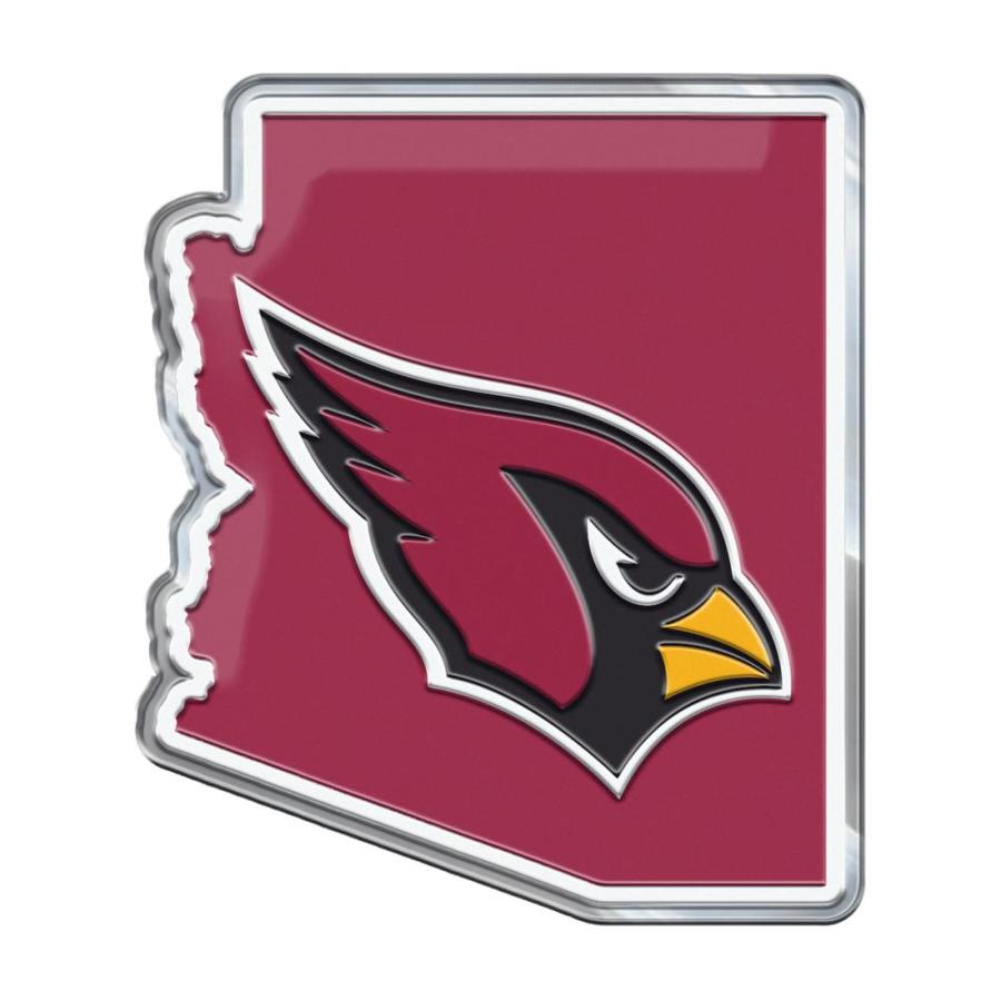 Team ProMark Arizona Cardinals Aluminum Color Emblem at www.bagssaleusa.com