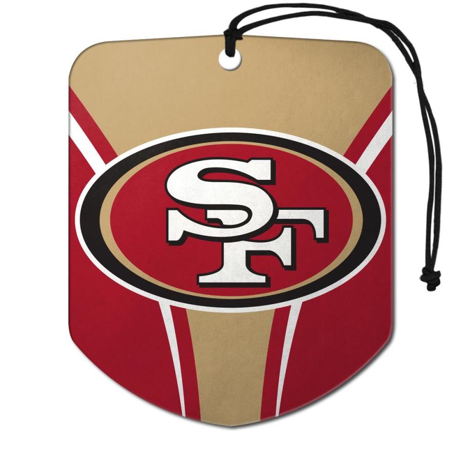 Team Promark San Francisco 49ers 2 Pack Fresh Car Scent Car Air