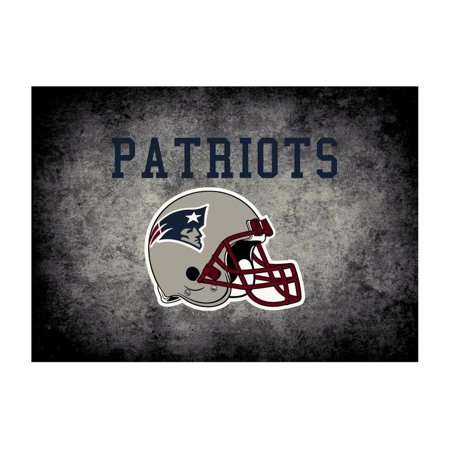 Imperial International New England Patriots 4 X 6 Team Color Indoor Sports Area Rug In The Rugs Department At Lowes Com