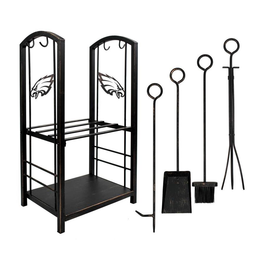 Imperial International Philadelphia Eagles 5 Piece Iron Fireplace