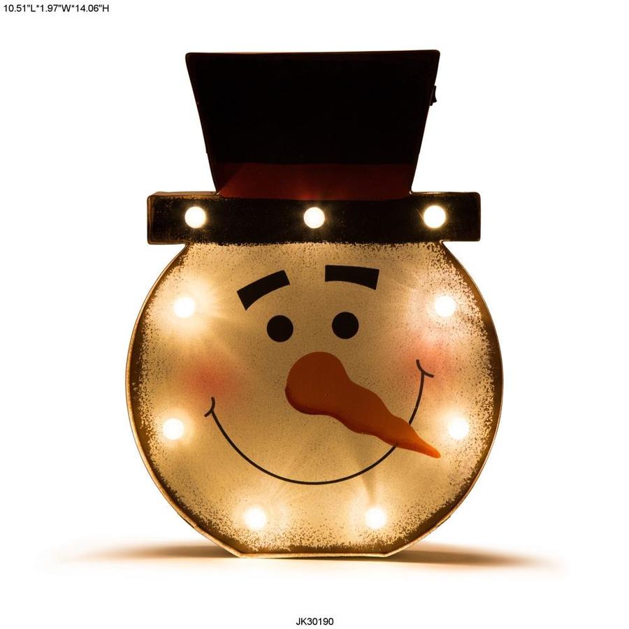 Snowman Christmas Table Decorations At Lowes Com