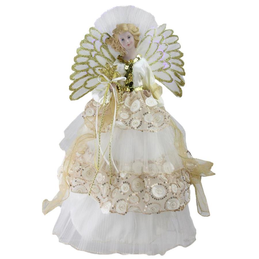 Northlight 16-in Angel Gold Christmas Tree Topper