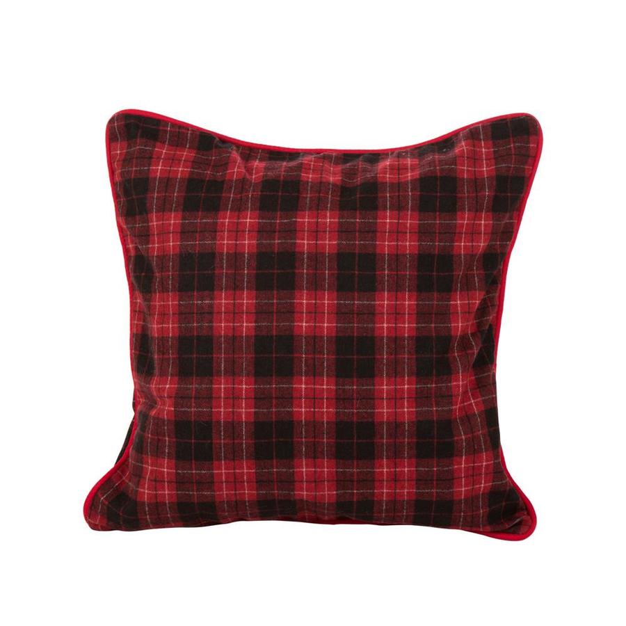 Tartan Blue Green Plaid Throw Pillow Cover w Optional Insert by Roostery