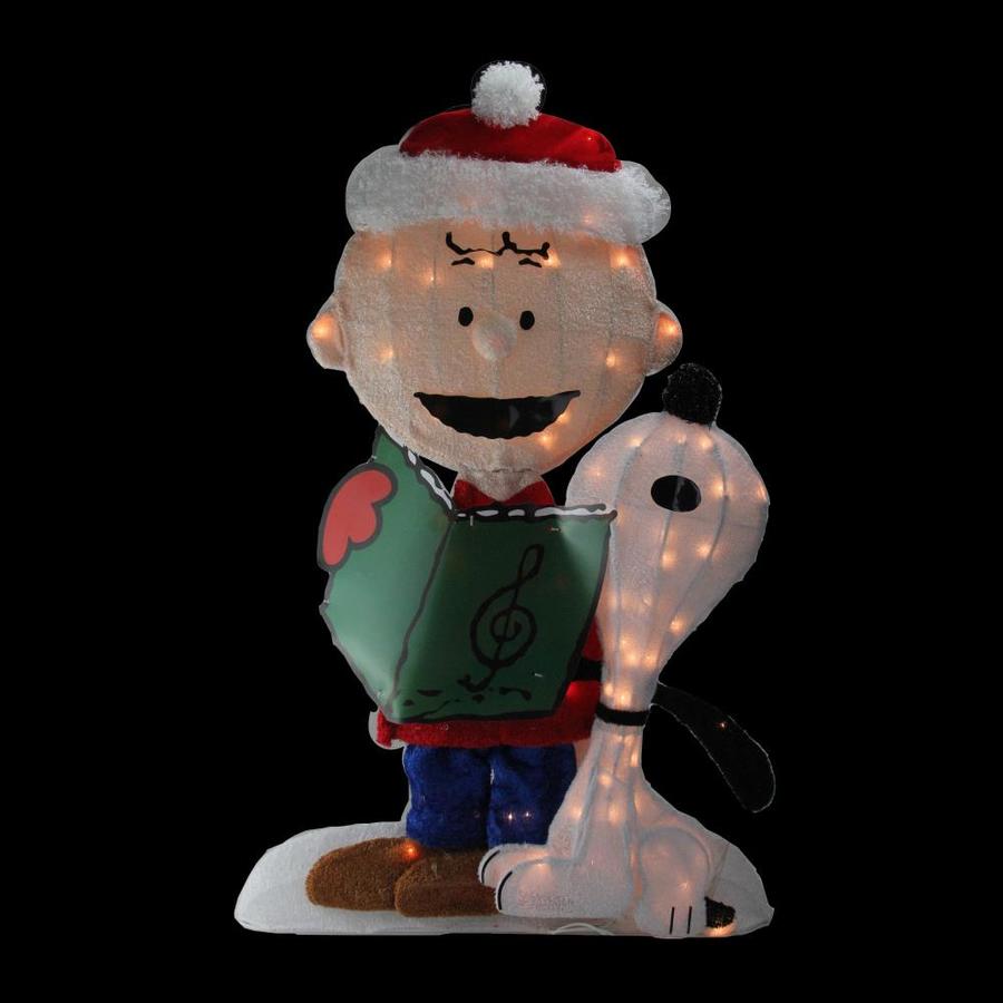Northlight 32-in Snoopy and Woodstock Light Display with Clear ...