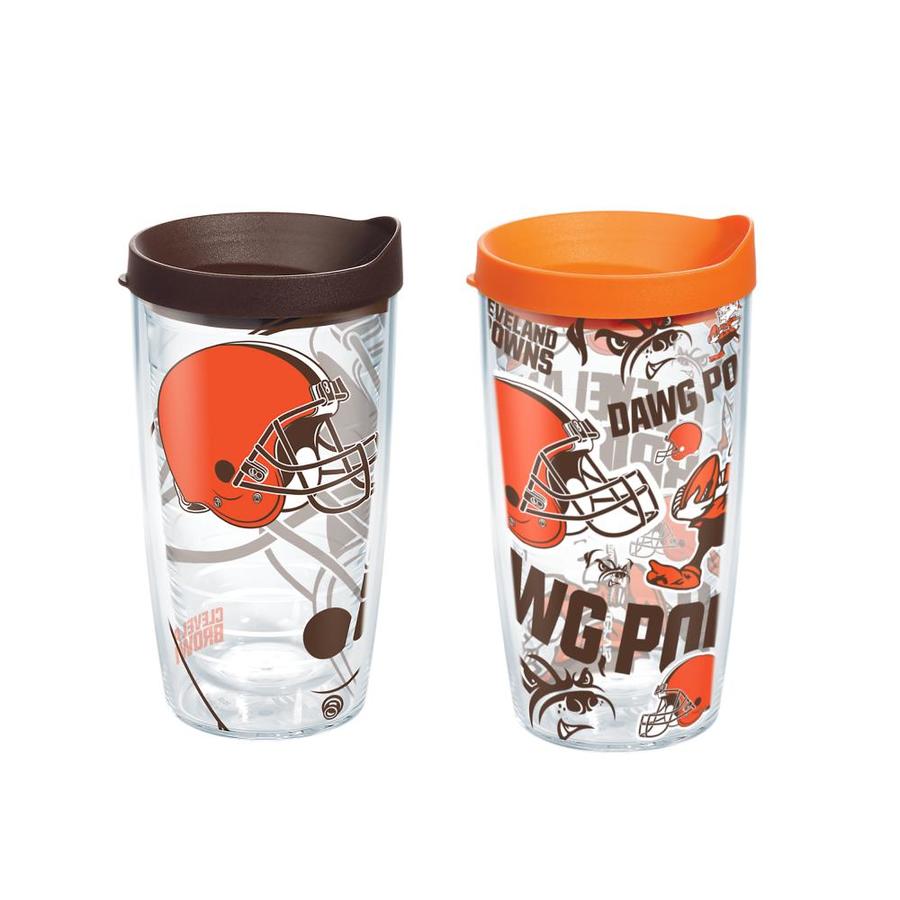 Tervis Cleveland Browns Nfl 16 Fl Oz Plastic Tumbler Set At Lowes Com