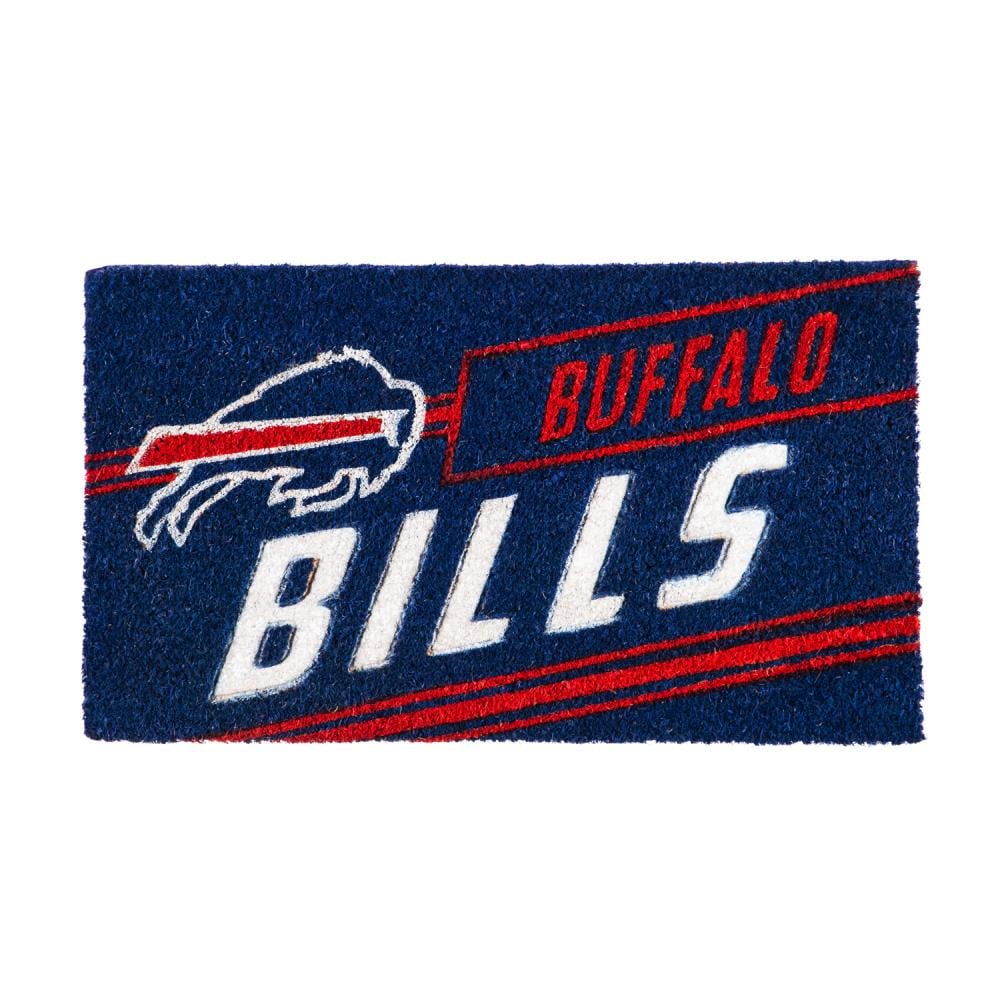 Team Sports America Buffalo Bills 2-1/2-ft x 1-1/2-ft Blue Rectangular ...