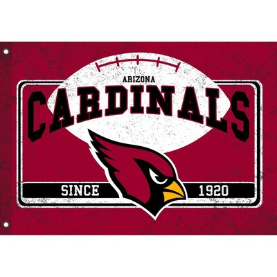 Team Sports America Arizona Cardinals, Linen Estate Flag at wcy.wat.edu.pl