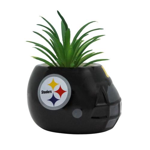 Sporticulture Pittsburgh Steelers 3in W x 4.5in H Ceramic in the Pots
