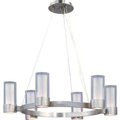 Maxim Lighting Silo 6-Light Polished Chrome Modern/Contemporary Chandelier Maxim Lighting Silo 6-Light Polished Chrome Modern/Contemporary Chandelier
