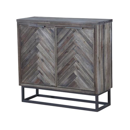 Coast to Coast aspen Aspen Court Herringbone AcaciaDrawer Accent Chest