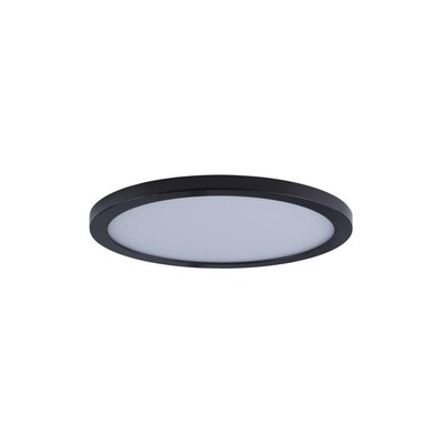 Maxim Lighting Wafer 7-in Bronze Transitional LED Flush Mount Light ENERGY STAR Maxim Lighting Wafer 7-in Bronze Transitional LED Flush Mount Light ENERGY STAR