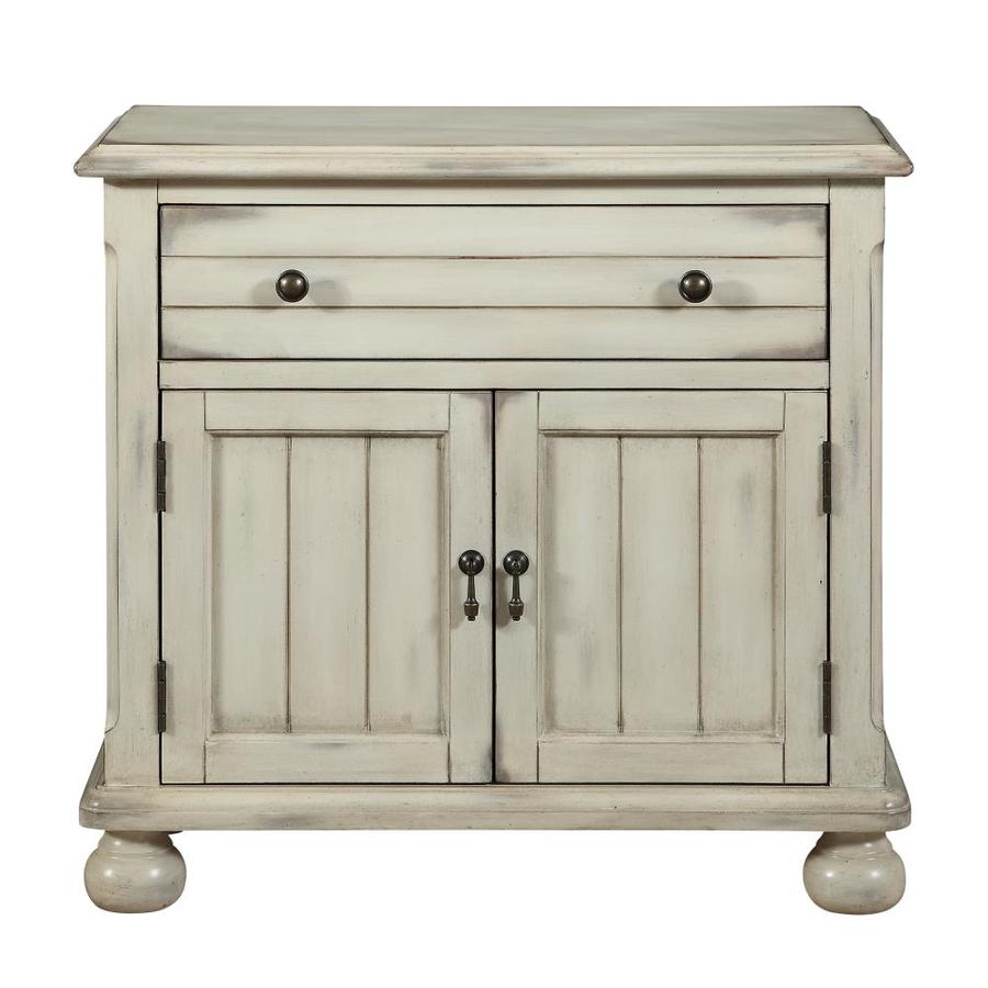 Coast to Coast Chipley Distressed Sand Asian Hardwood 1-Drawer Accent ...