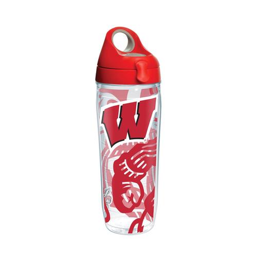 Tervis Wisconsin Badgers NCAA 24-fl oz Plastic Water Bottle in the ...