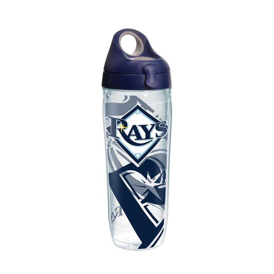 Tervis Tampa Bay Rays MLB 24-fl oz Plastic Water Bottle in the Water ...