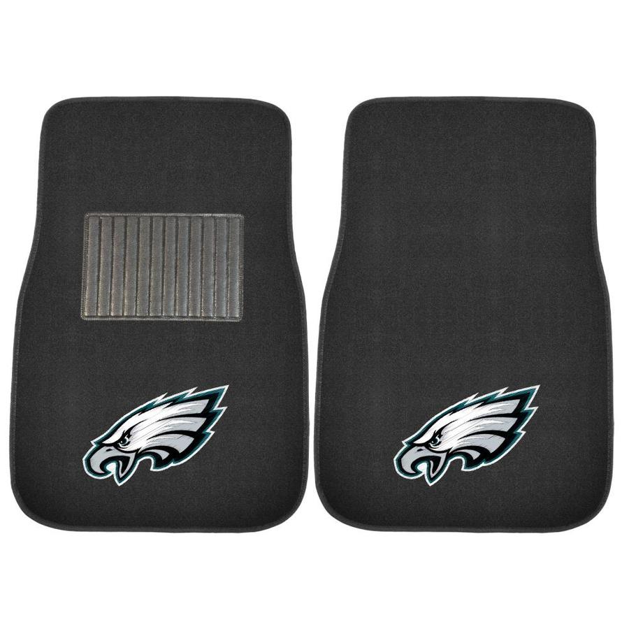 Fanmats Philadelphia Eagles Embroidered 2 Pack Floor Mats At Lowes Com