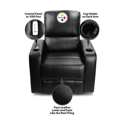 Imperial International Steelers Power Theater Recliner In The Recliners Department At Lowes Com
