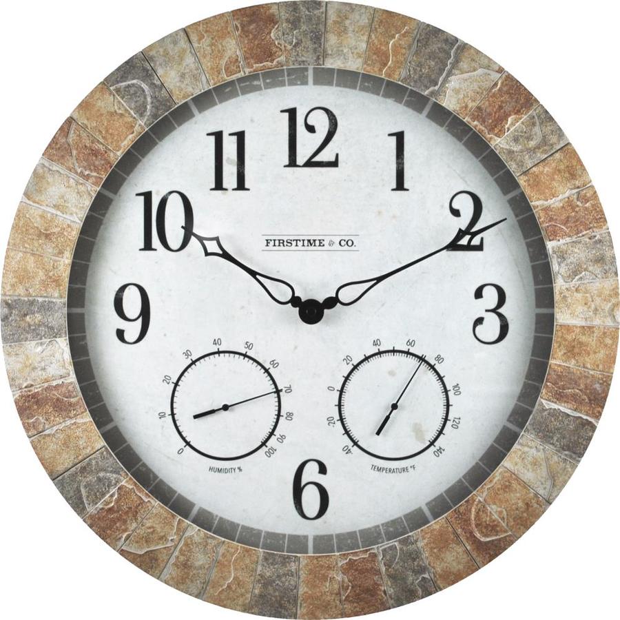 Home D\u00e9cor Clock Large 10.5 Wall Clock Living Room Clock 2208 10.5 Letter H Monogram Clock