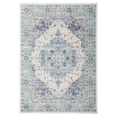 World Rug Gallery Avalon Cream Indoor Oriental Area