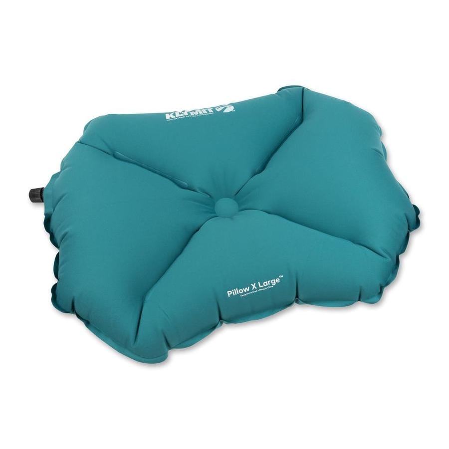 Klymit 12pltl01d X Large Soft Inflatable Outdoor Travel Camping Pillow Teal At 