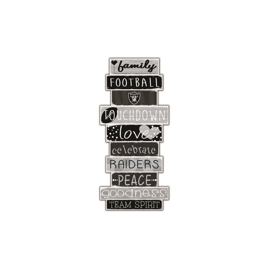 Fan Creations Oakland Raiders 12-in H x 48-in W Sports Print