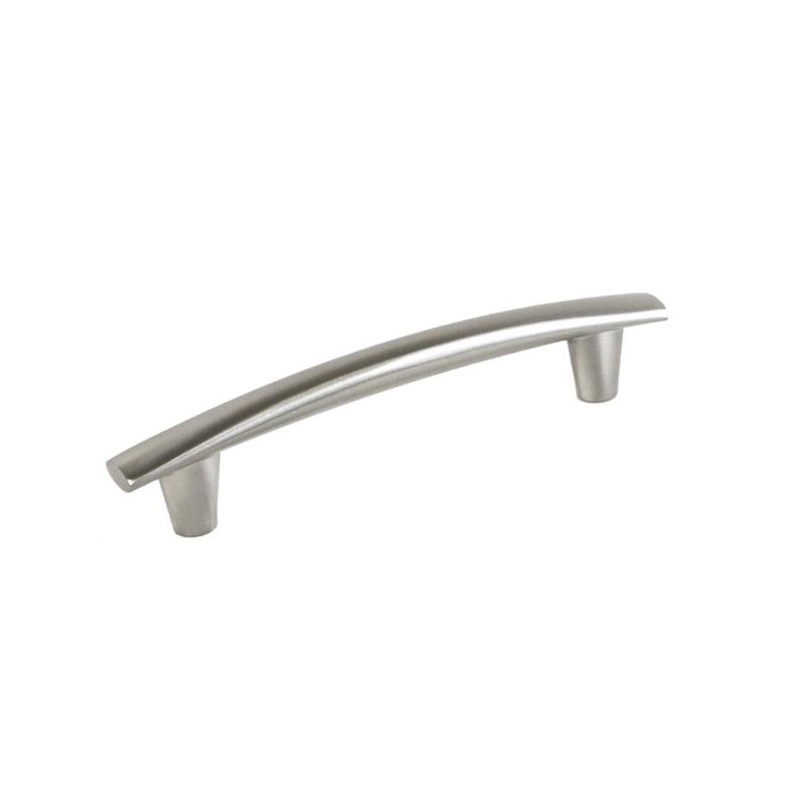 contemporary brushed nickel cabinet pulls