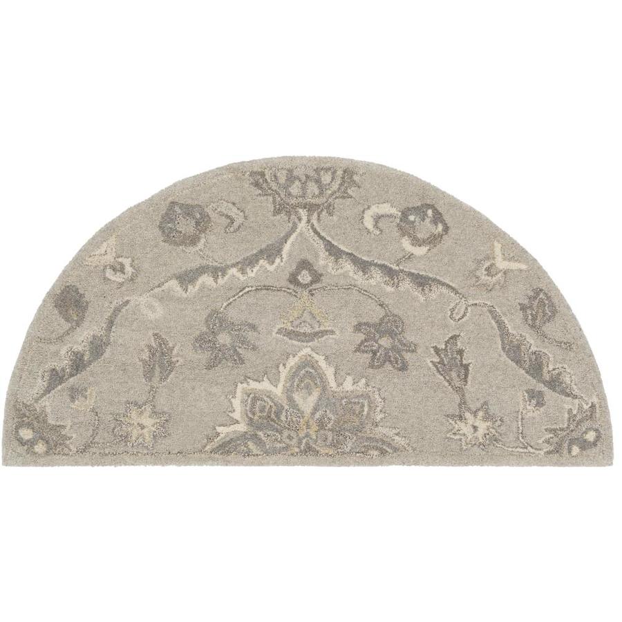 Surya Caesar 2-ft x 4-ft Hearth Traditional Area Rug Taupe at Lowes.com