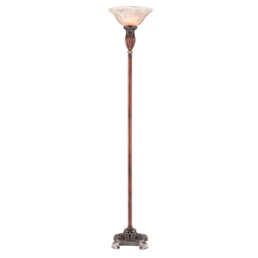 ORE International 71-in Bronze Torchiere Floor Lamp at Lowes.com