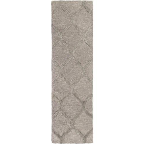 Surya Urban 2 x 10 Ivory/Taupe Indoor Trellis Handcrafted Runner in the ...