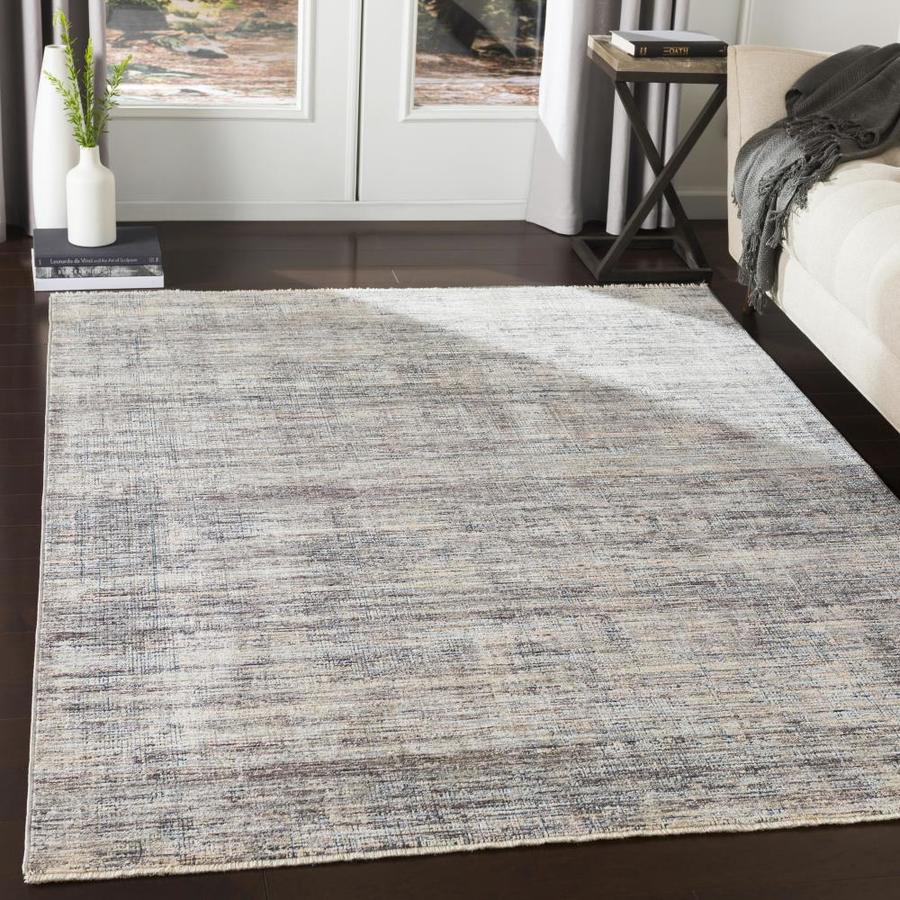 Surya Presidential 3 x 5 Grey Indoor Abstract Industrial Area Rug in ...