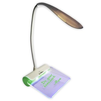Linsay 12 In Adjule Green 3 Way Desk Lamp With Plastic Shade Desk Lamp With Plastic Shade