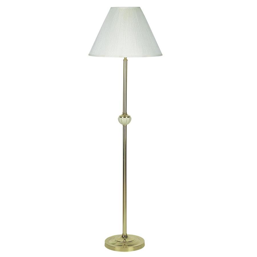 ORE International 60in Ivory Floor Lamp in the Floor Lamps department