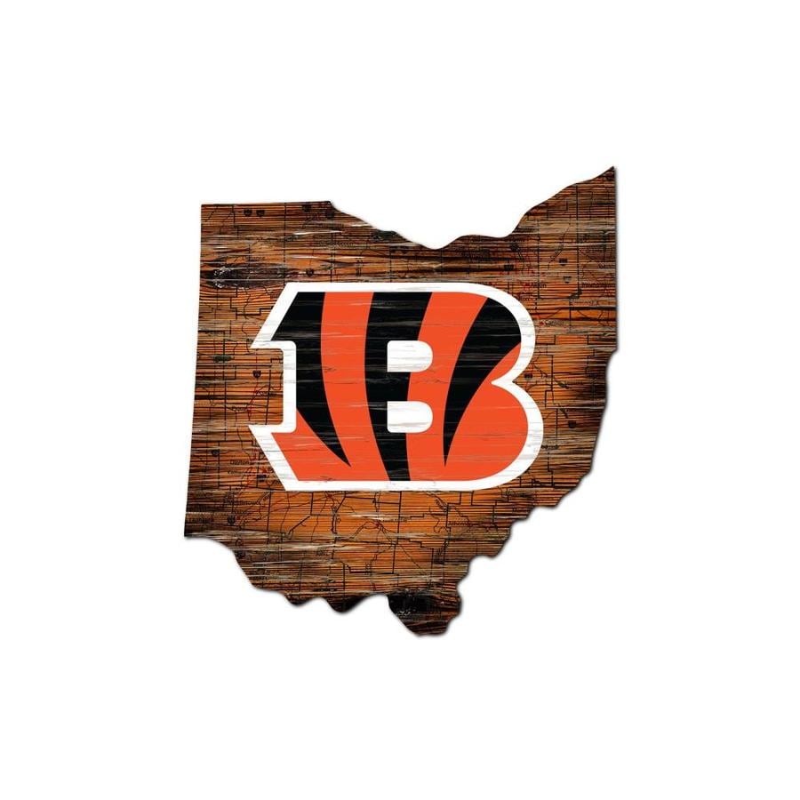 Fan Creations Cincinnati Bengals 24 In H X 24 In W Sports