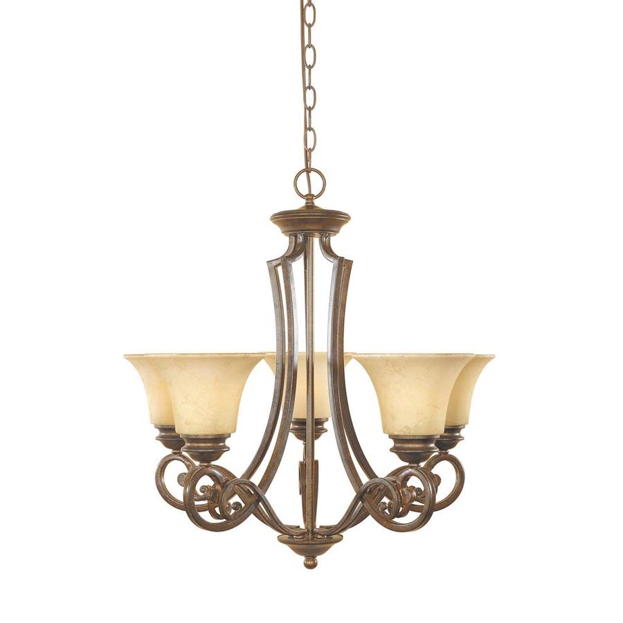 Designers Fountain Mendocino 5Light Sienna Traditional