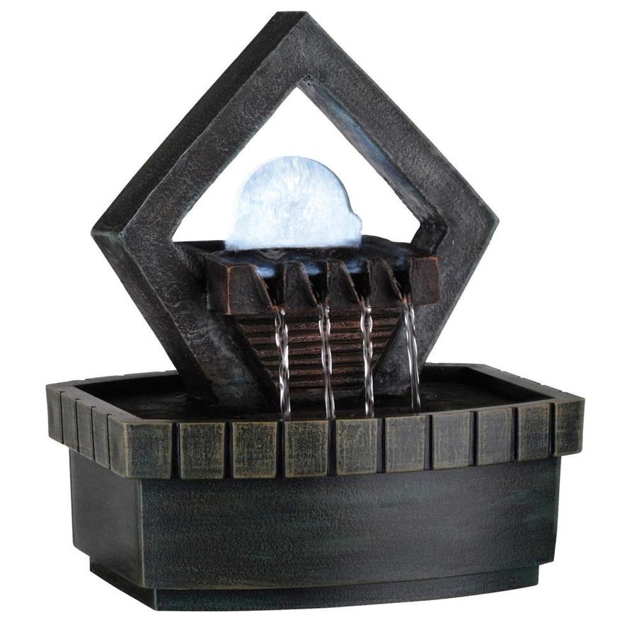 Ore International 9 5 In Resin Tabletop Indoor Fountain At Lowes Com