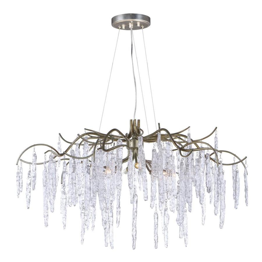 Maxim Lighting Willow 8 Light Silver Gold Transitional Clear