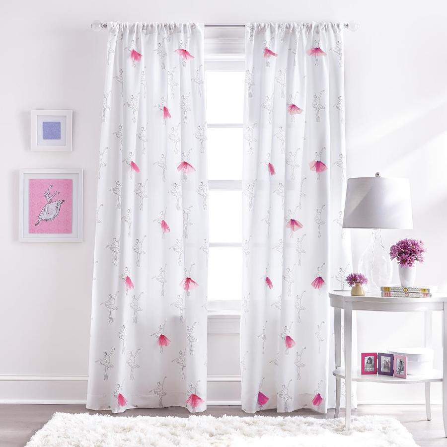 Ballerina Kids Curtains Drapes At Lowes Com
