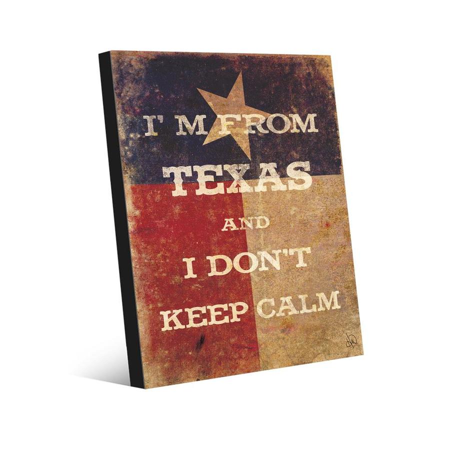 Im From Texas Wall Art At Lowes Com