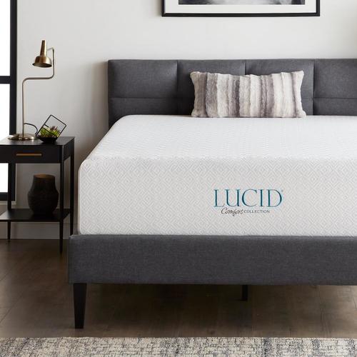 lucid memory foam mattress