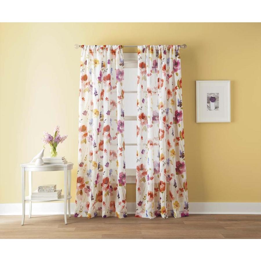 Southwestern Sheer Curtains Drapes At Lowes Com