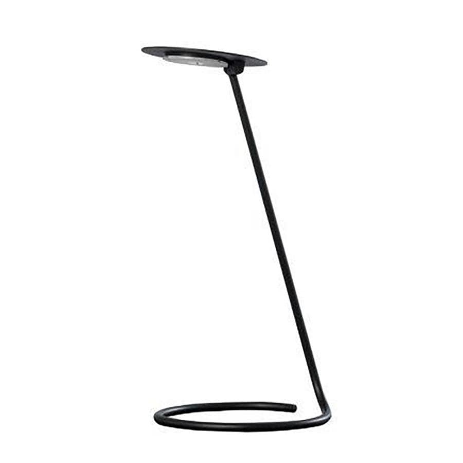 Ore International Andi 15 In Adjustable Satin Black Desk Lamp With