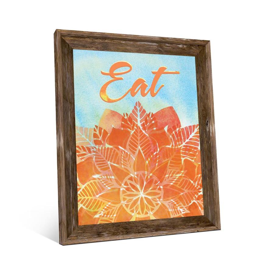 Creative Gallery Watercolor Eatery 16x20 Barnwood Framed Wall Art