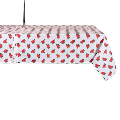 Dii Watermelon Print Outdoor Tablecloth With Zipper 60x84 At