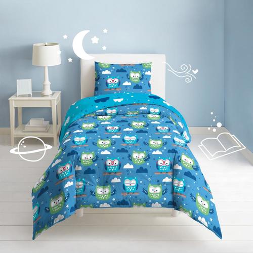 Dream Factory Owl 2 Piece Twin Comforter Set At Lowes Com